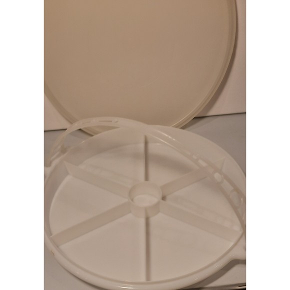 Tupperware Vintage Relish Tray, 1960's 70's Tupperware - Picture 3 of 6